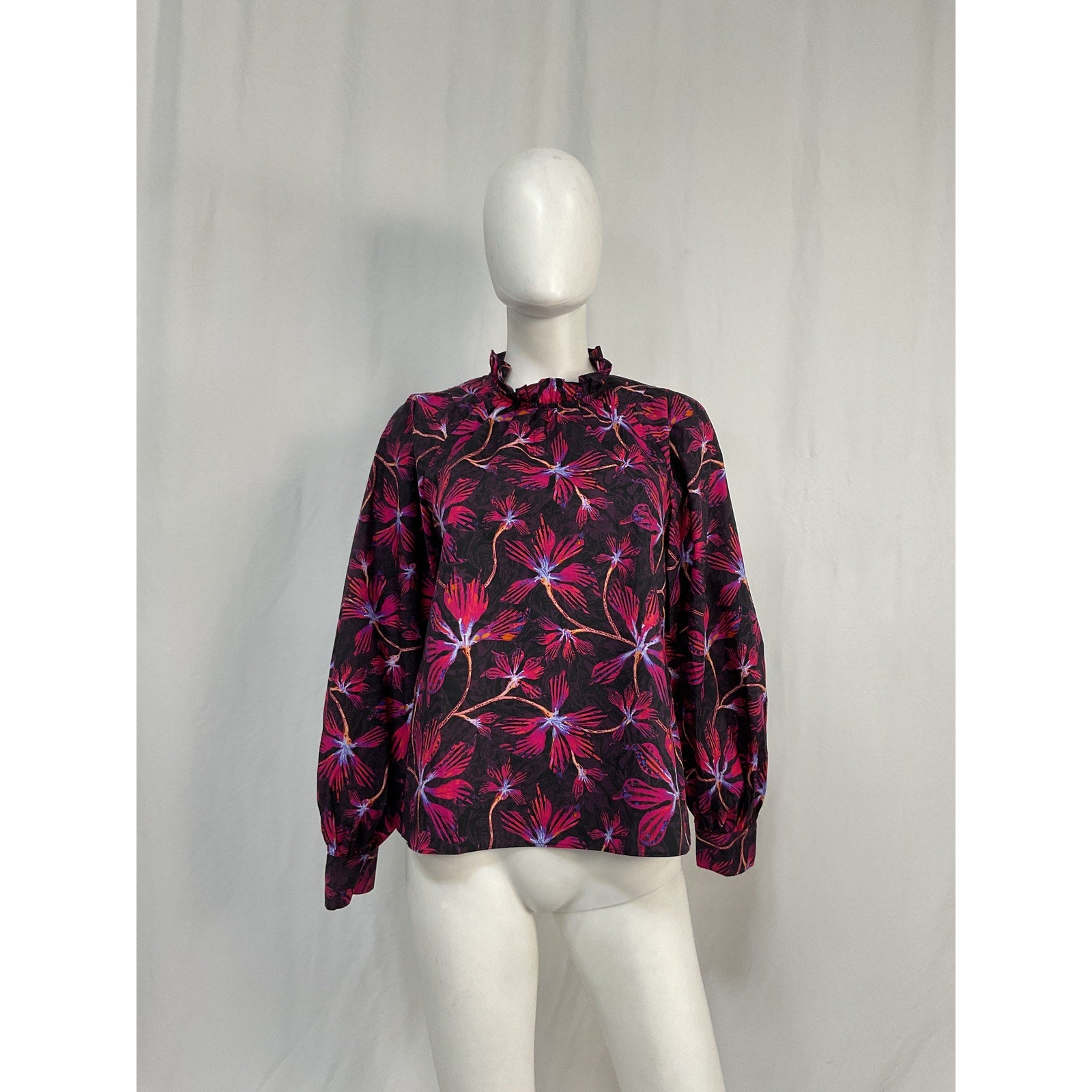 Ulla Johnson 'Marlie' Pink Cotton Blouse Size 2