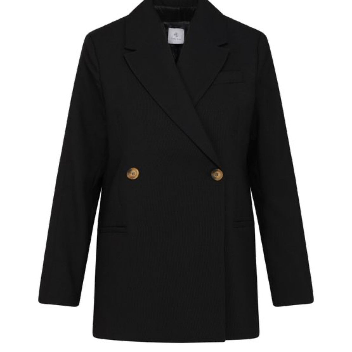 Anine Bing Tailored Black Kaia Blazer Size S