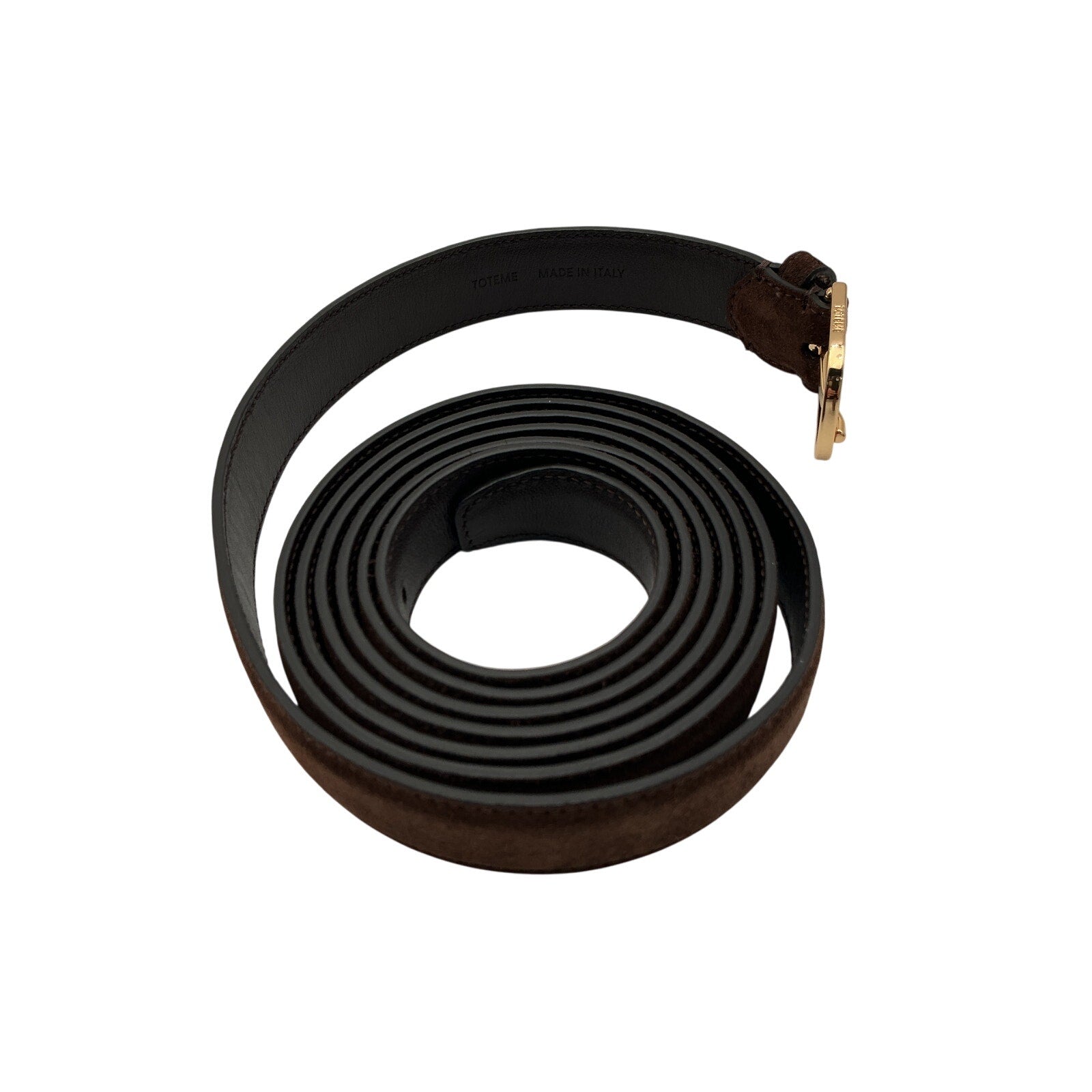 Toteme 'Wrap' Brown Belt Size OS