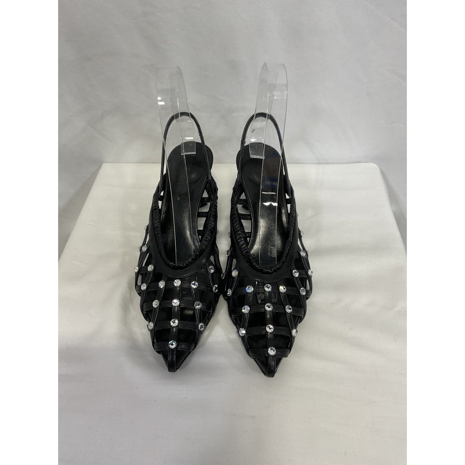Nensi Dojaka 'Slingback' Black Pump Size 36
