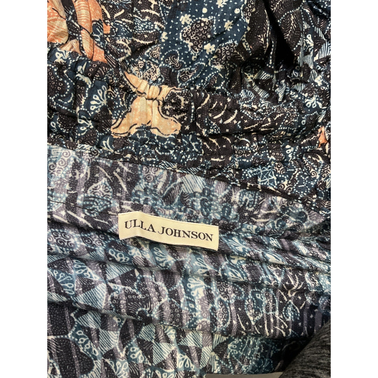Ulla Johnson 'Asmara' Blue Blouse Size 4