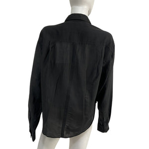 Isabel Marant Utility Black Nath Shirt Size 36 EU / US 4 NWT