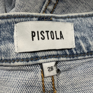 Pistola Distressed Villa Colleen Slim Flare Denim Jeans Size 26