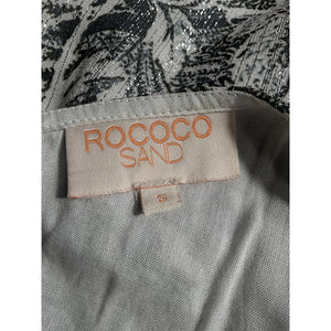 Rococo Sand 'Paola' White One Shoulder Maxi Dress Size S