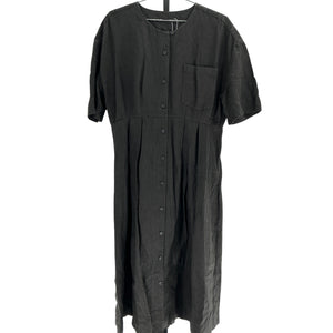 Jenni Kayne Linen Black Day Shirtdress Size XXL