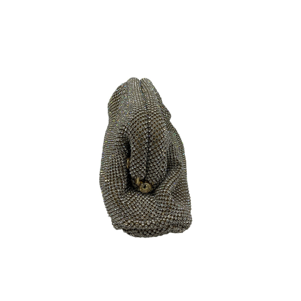 Loeffler Randall 'Doreen' Gold Crystal Clutch OS