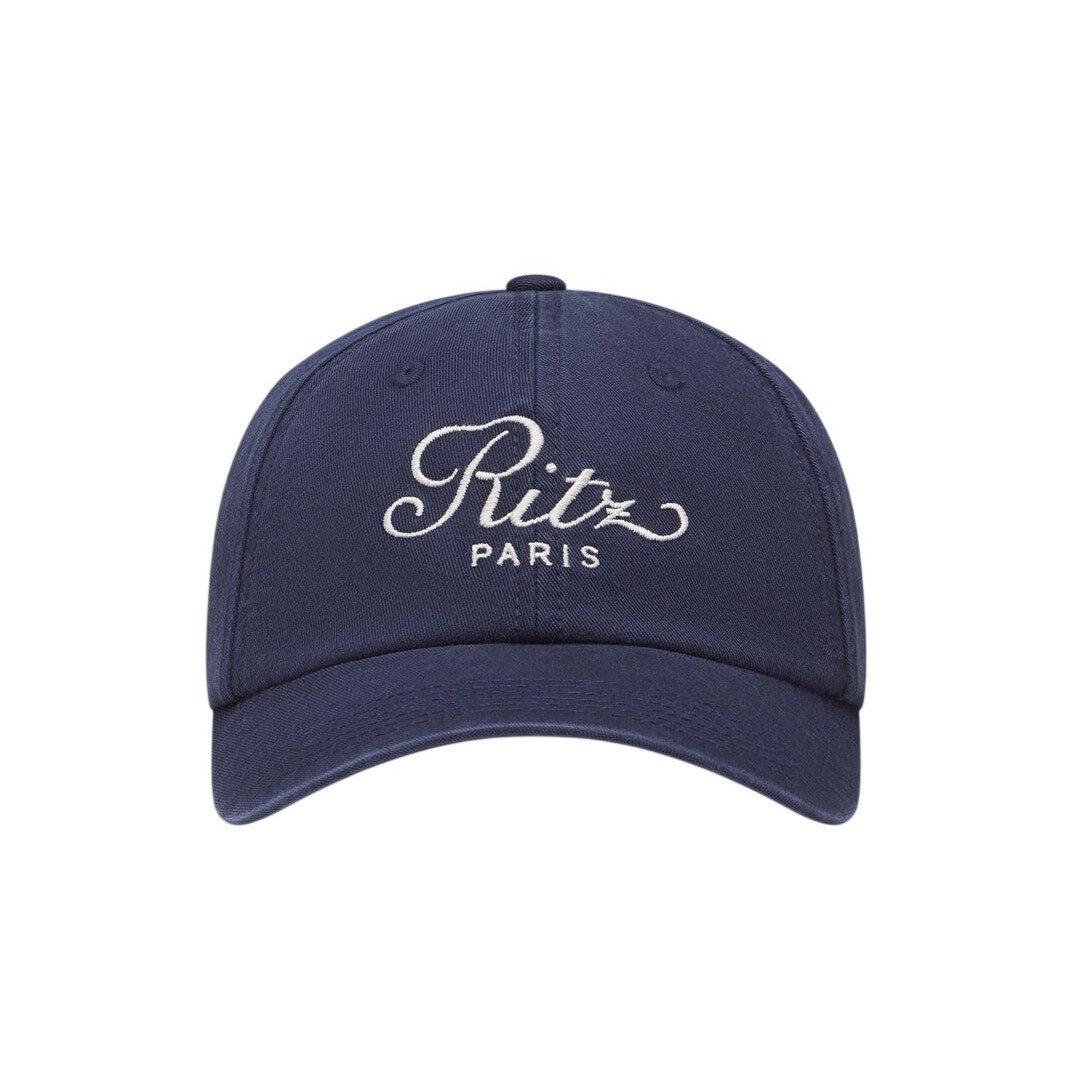 Frame Embroidered Blue Ritz Paris Baseball Cap
