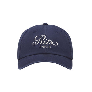 Frame Embroidered Blue Ritz Paris Baseball Cap
