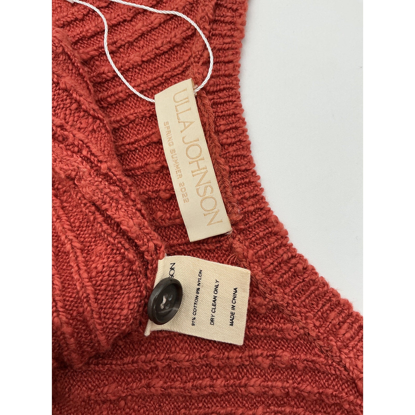 Ulla Johnson 'Nedda' Brown Cotton Dress Size P