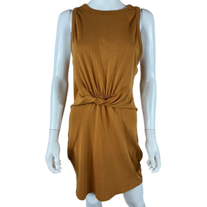 L*Space Sleeveless Inka Gold Seaview Dress Size M