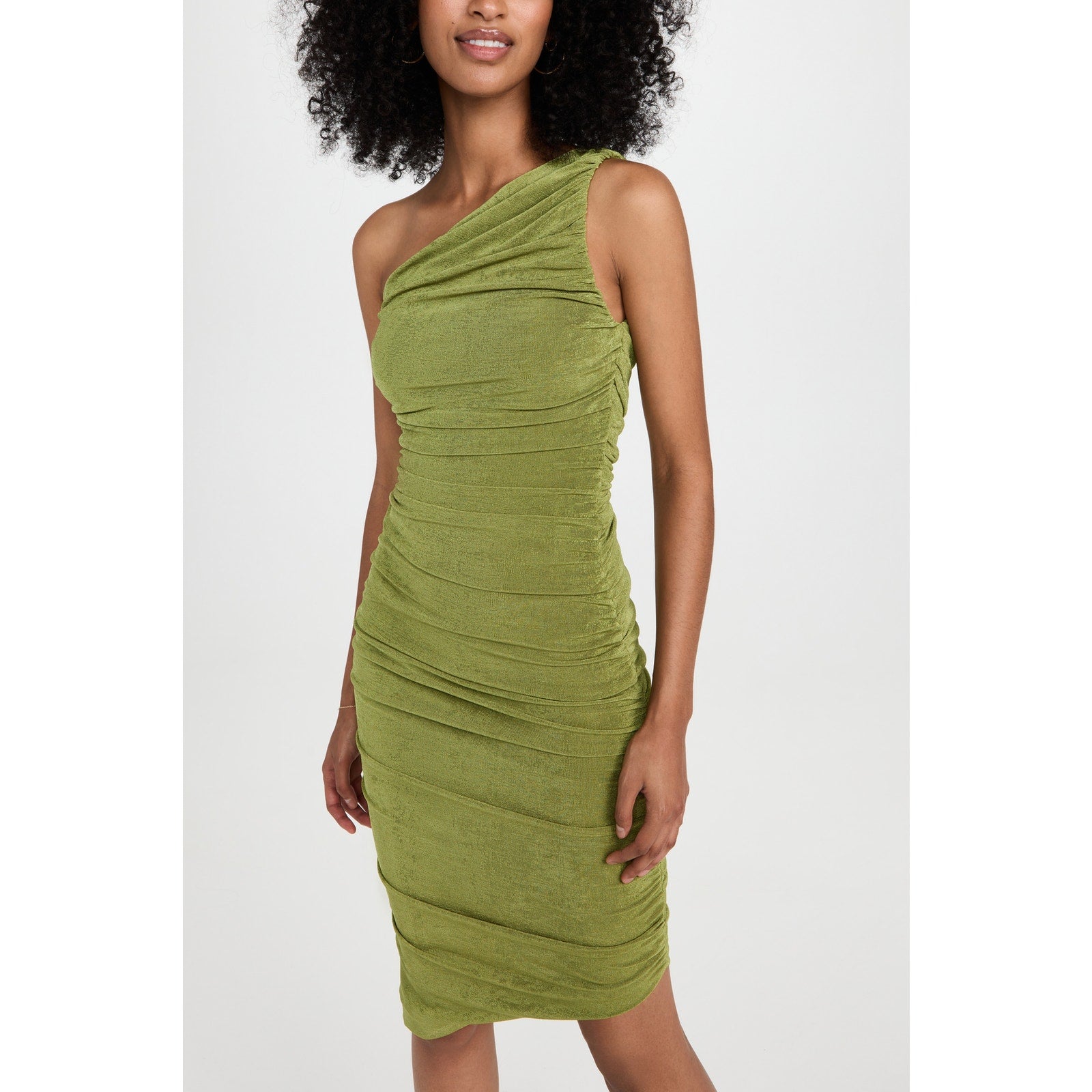 Likely Midi Gemella Green Dress Size 4