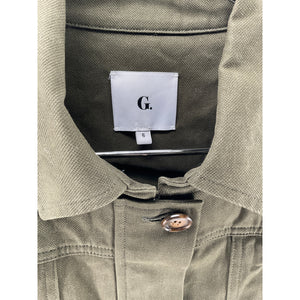 Goop Utility Green Sako Field Jacket Size 6