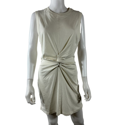 Lspace Twist Front Cream Danika Mini Dress Size S