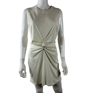 Lspace Twist Front Cream Danika Mini Dress Size S