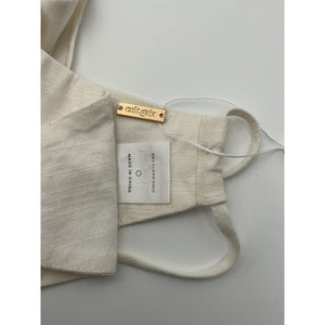 Cult Gaia 'Drew' Cream Linen Top Size S
