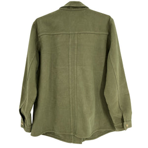 Sezane Utility Green Will Jacket Size XL