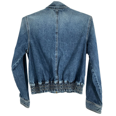 Nili Lotan Denim Blue Najac Jacket Size XS