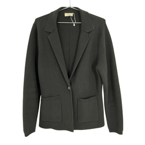 L'Agence Refined Black Patch Pocket Blazer Size S