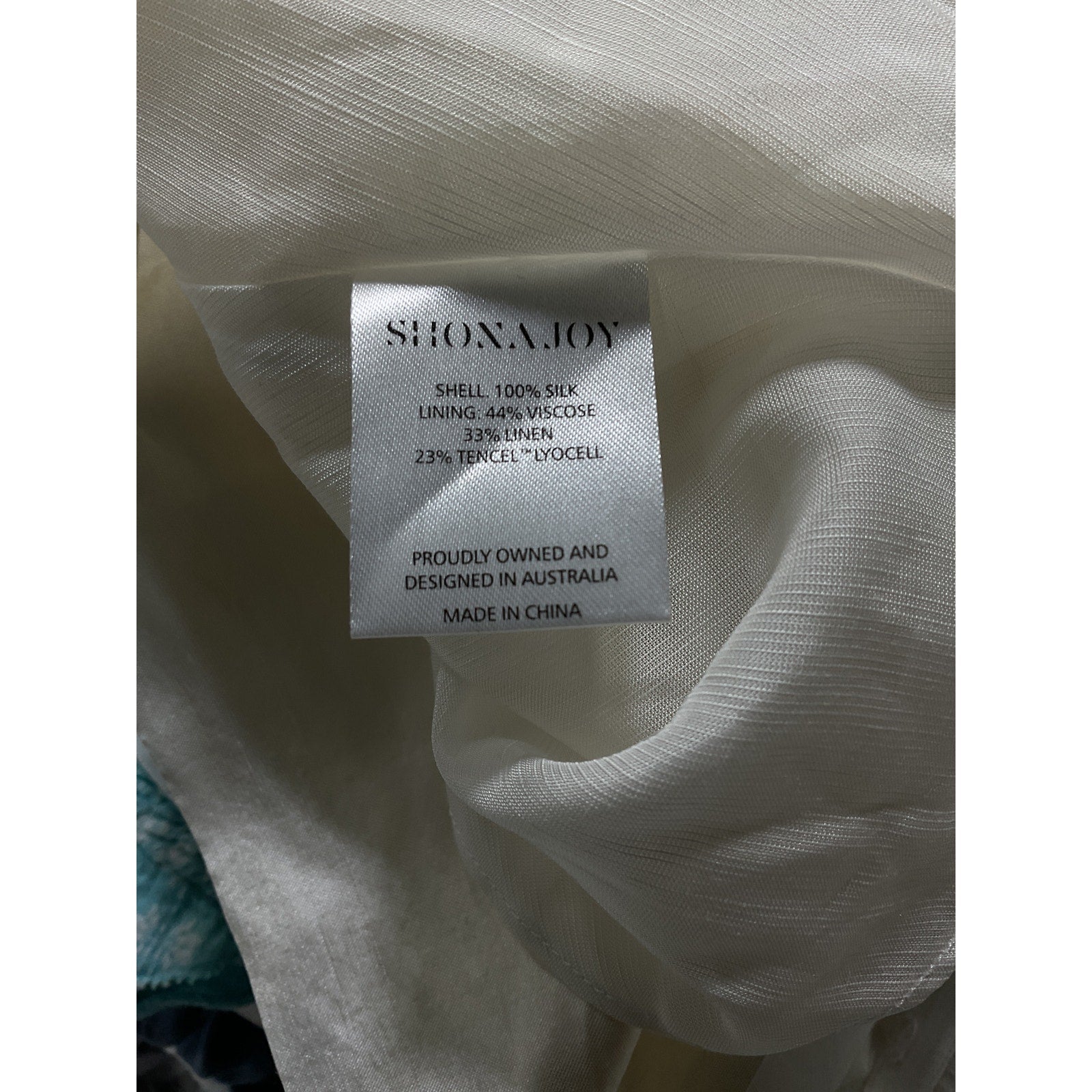 Shona Joy 'La Lune' White Lucero Silk Draped Corset Tiered Strapless Mini Dress Size 4