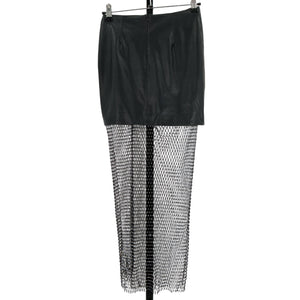 Lamarque Embellished Black Salome Skirt Size XXS