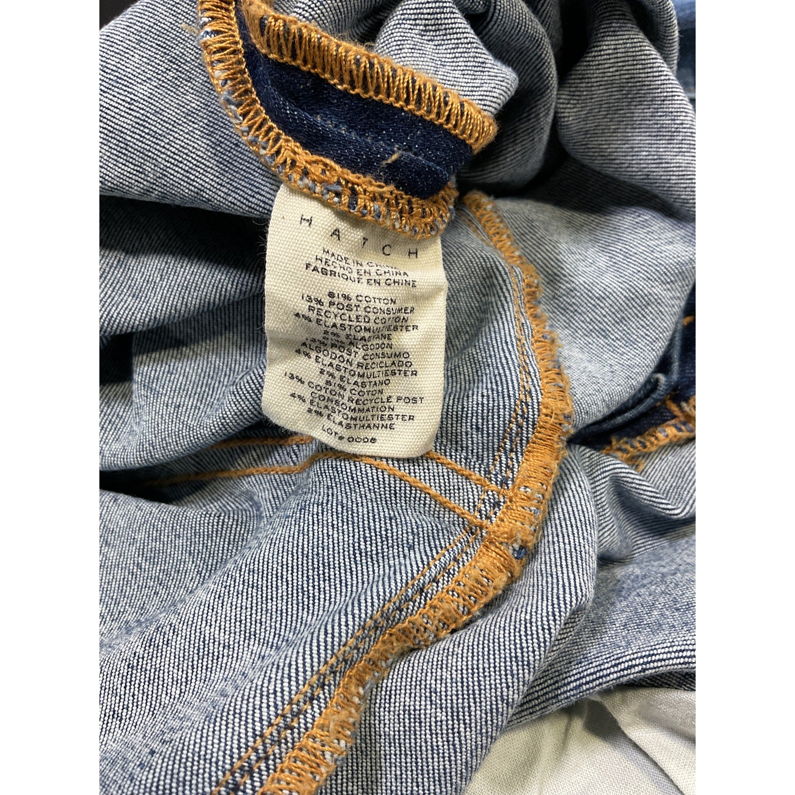 Hatch 'The Slim' Blue Maternity Denim Jean Size 26