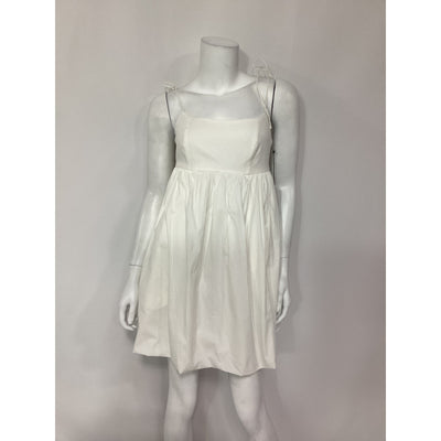 Lpa 'Daria' White Poplin Side Seam Pockets Dress Size XS - NWT
