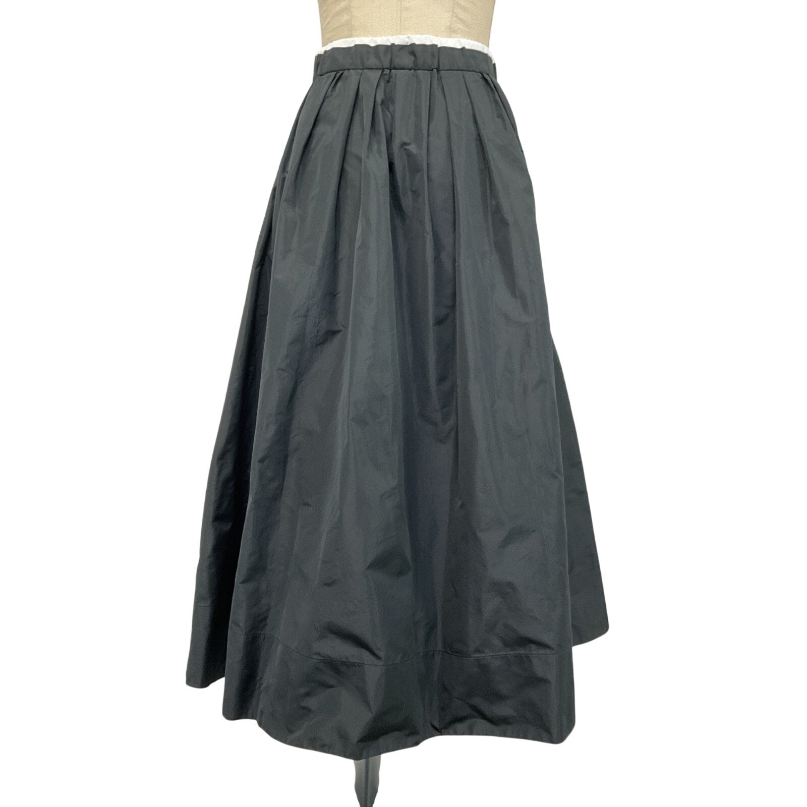 Maje 'Juraly' Black Polyester Skirt Size 36