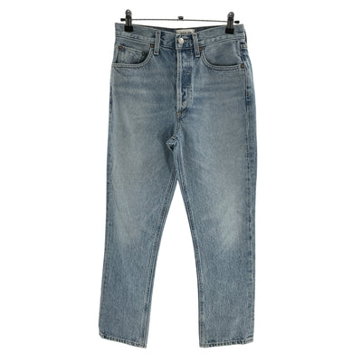 Agolde Classic Sky Blue Riley Denim Jeans Size 26