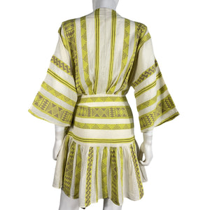 Devotion Twins Belted Multicolor Mini Dress Size S