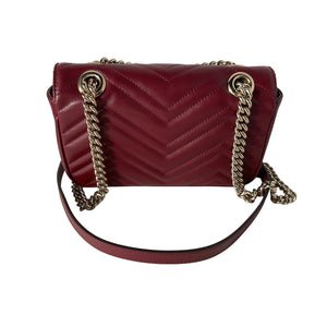 Gucci Small Burgundy Marmont Bag