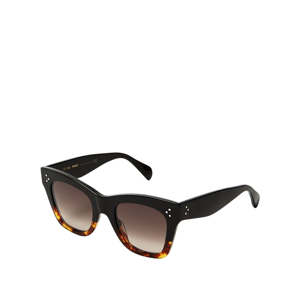 Celine 'Cat Eye' Black Sunglasses Size OS