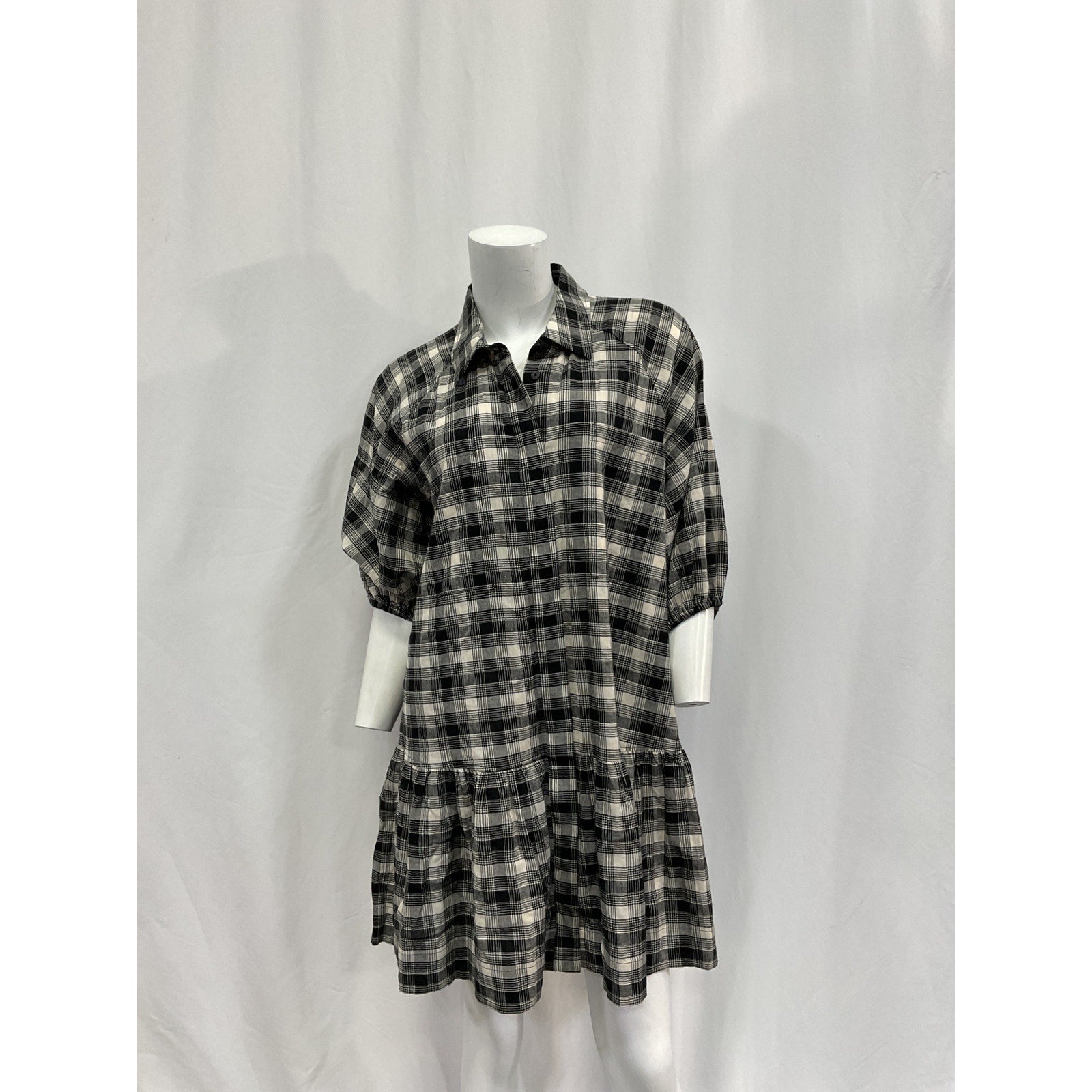 Jonathan Simkhai 'Standard Crissy' Black Mini Dress Size M