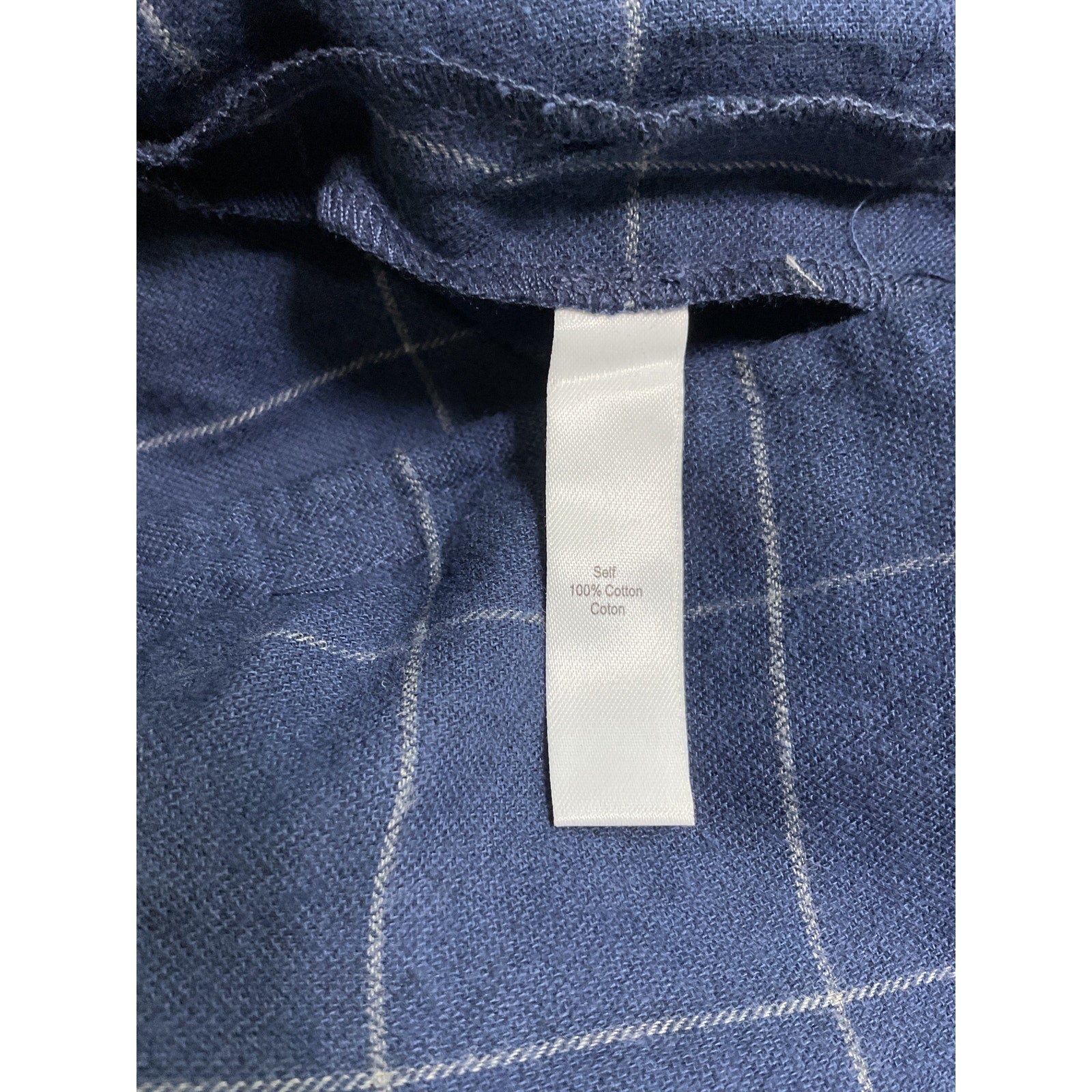 Marissa Webb Syd Lightweight Blue Cotton Flannel Balloon Pant Size 4