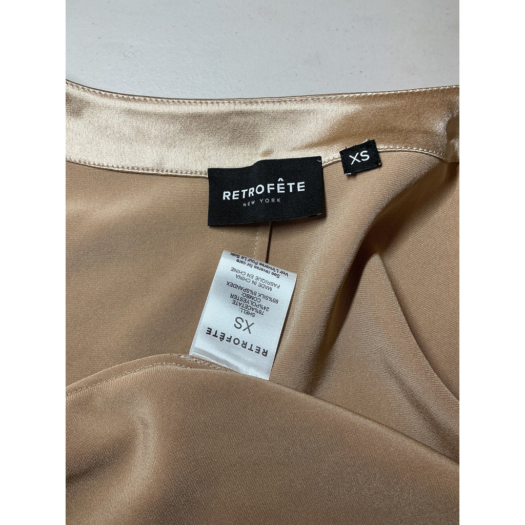 Retrof�te 'Svea' Beige Blouse Size XS