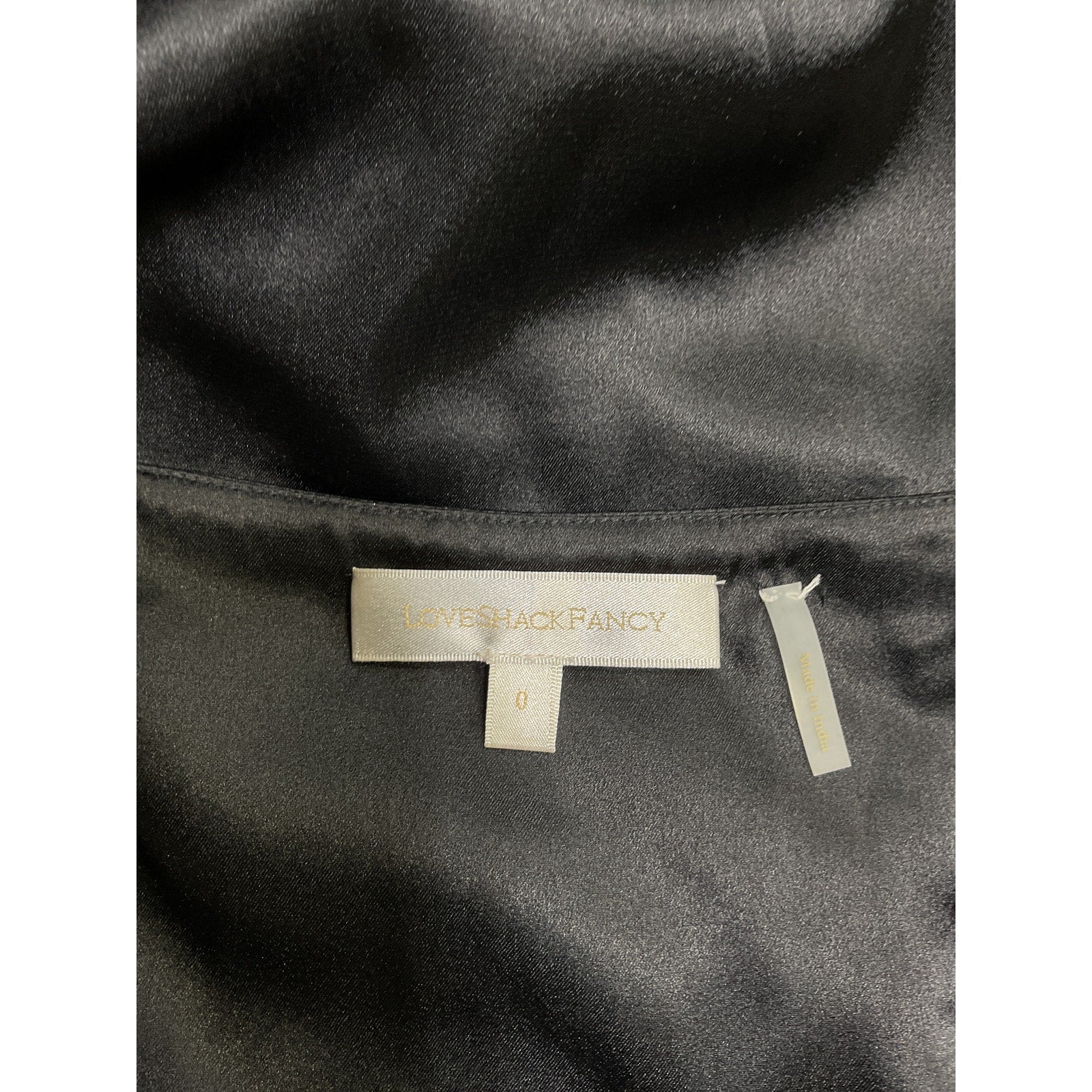 Loveshackfancy 'Ziggy' Black Maxi Skirt Size 0