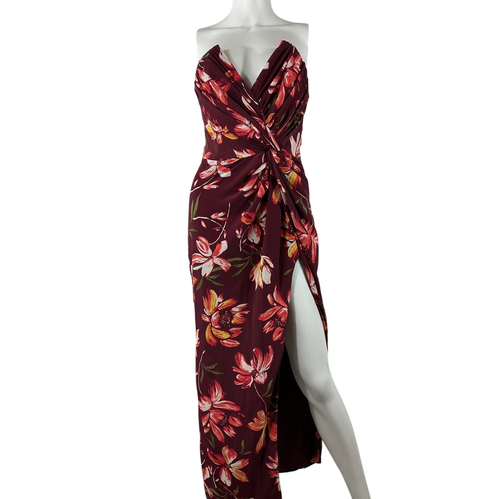 Katie May Come On Home Red Polyester Dress Size XS