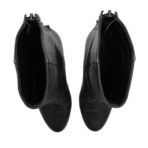 Rag & Bone Sleek Black Newbury 2.0 Bootie Size 36.5 EU / 6.5 US