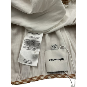 Reformation 'Roland' Beige Dress Size XS