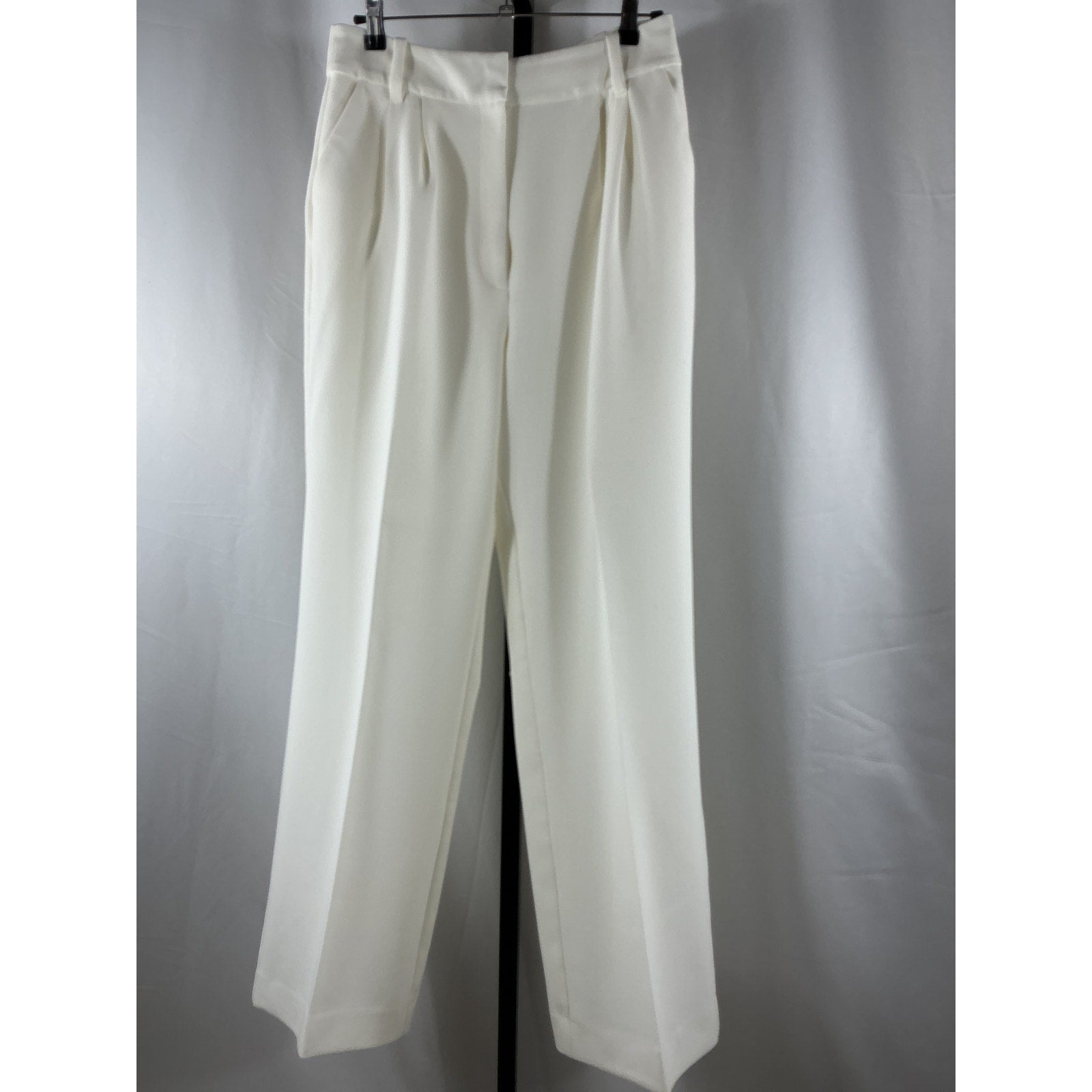 Favorite Daughter 'The Favorite' Ivory Polyester Pant Size 8