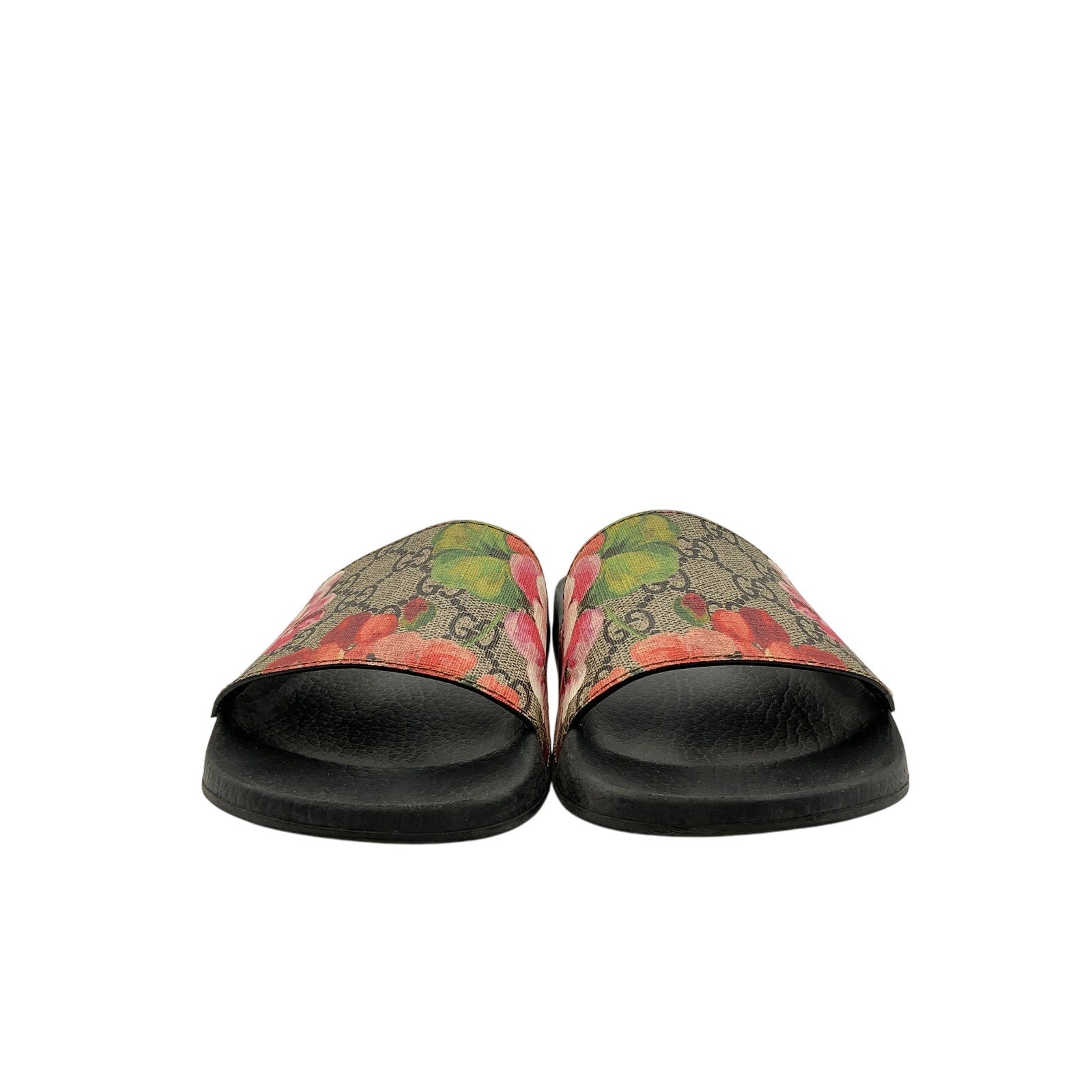 Gucci 'Pursuit' Black Leather Slide Sandal Size 6US / 36EU