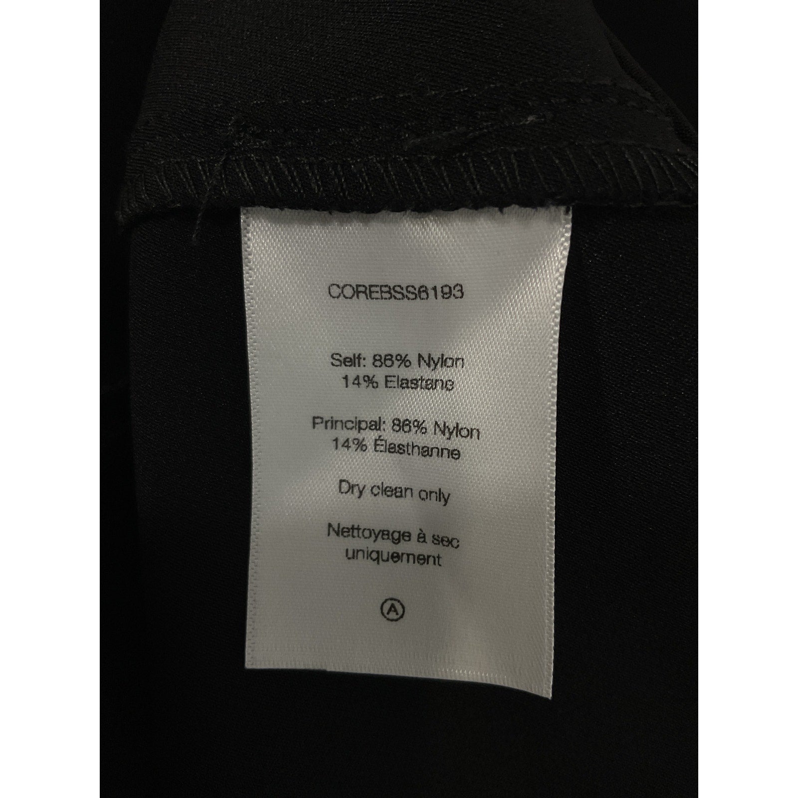 Veronica Beard 'Scuba' Black Legging Size 12