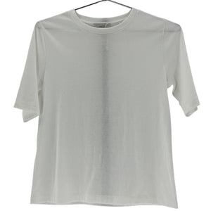 Vince Easy White Elbow-Sleeve T-Shirt Size XS