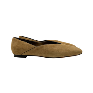 Vince Suede Tan Carmen Flats Size 5.5 M