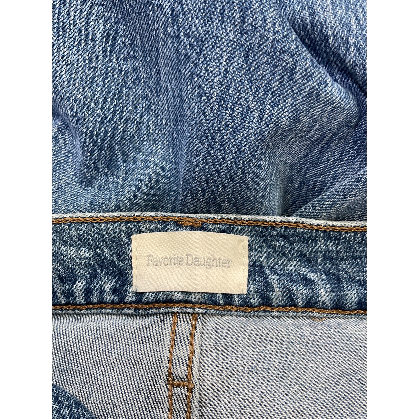Favorite Daughter 'Valentina' Blue Cotton Flare Denim Jean Size 25