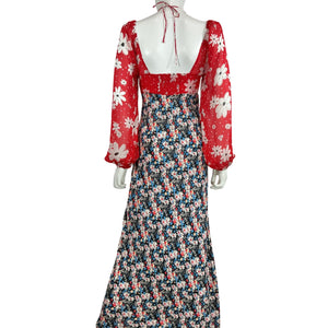 Rixo Floral Multicolor Jeanie Dress Size 2