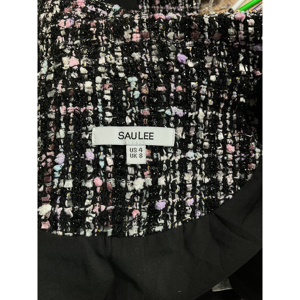 Sau Lee 'Alicia' Black Blazer Size 4