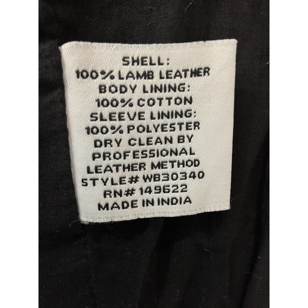 Walter Baker 'Hailey' Pink Leather Bomber Jacket Size M