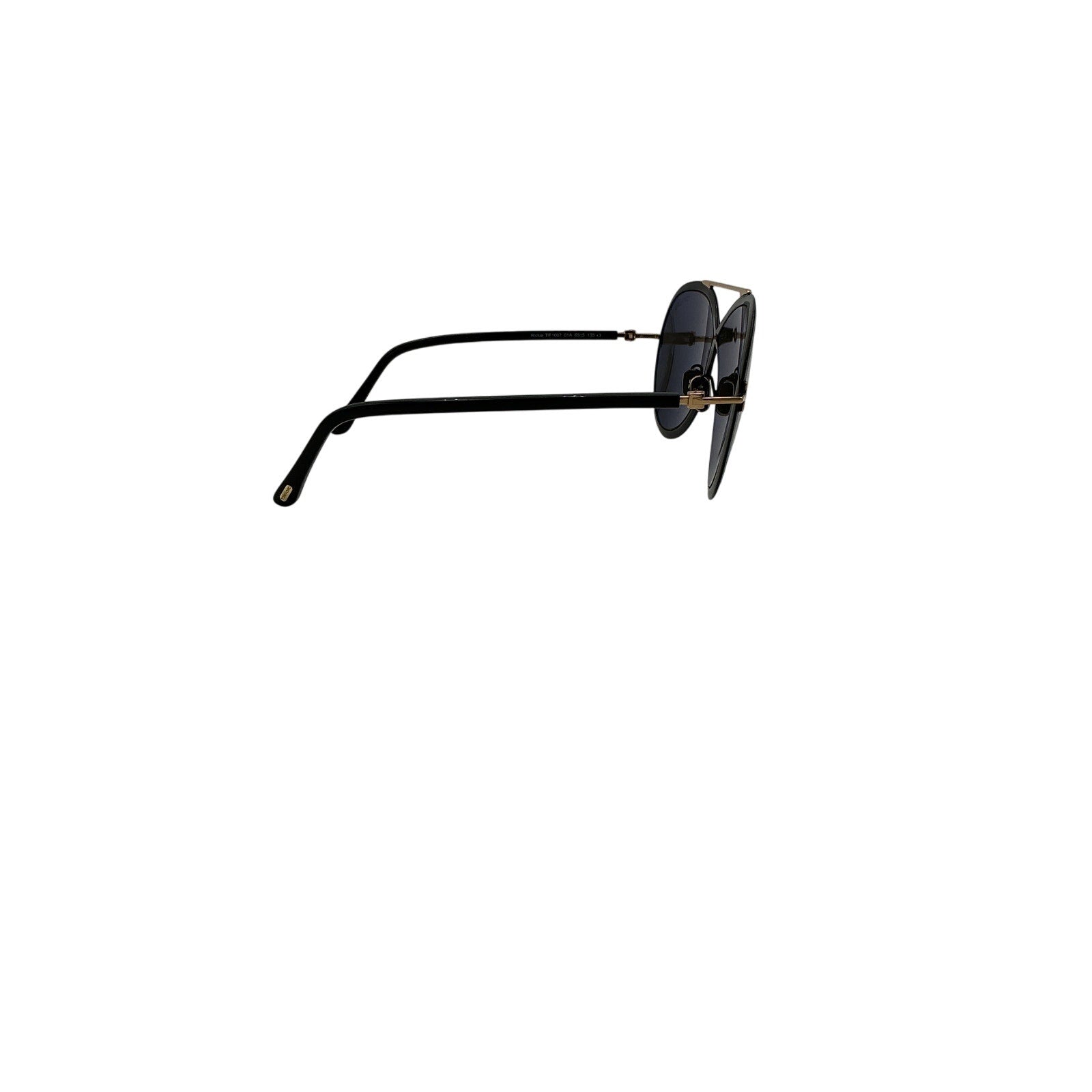 Tom Ford 'Rickie' Black Acetate Sunglasses Size OS