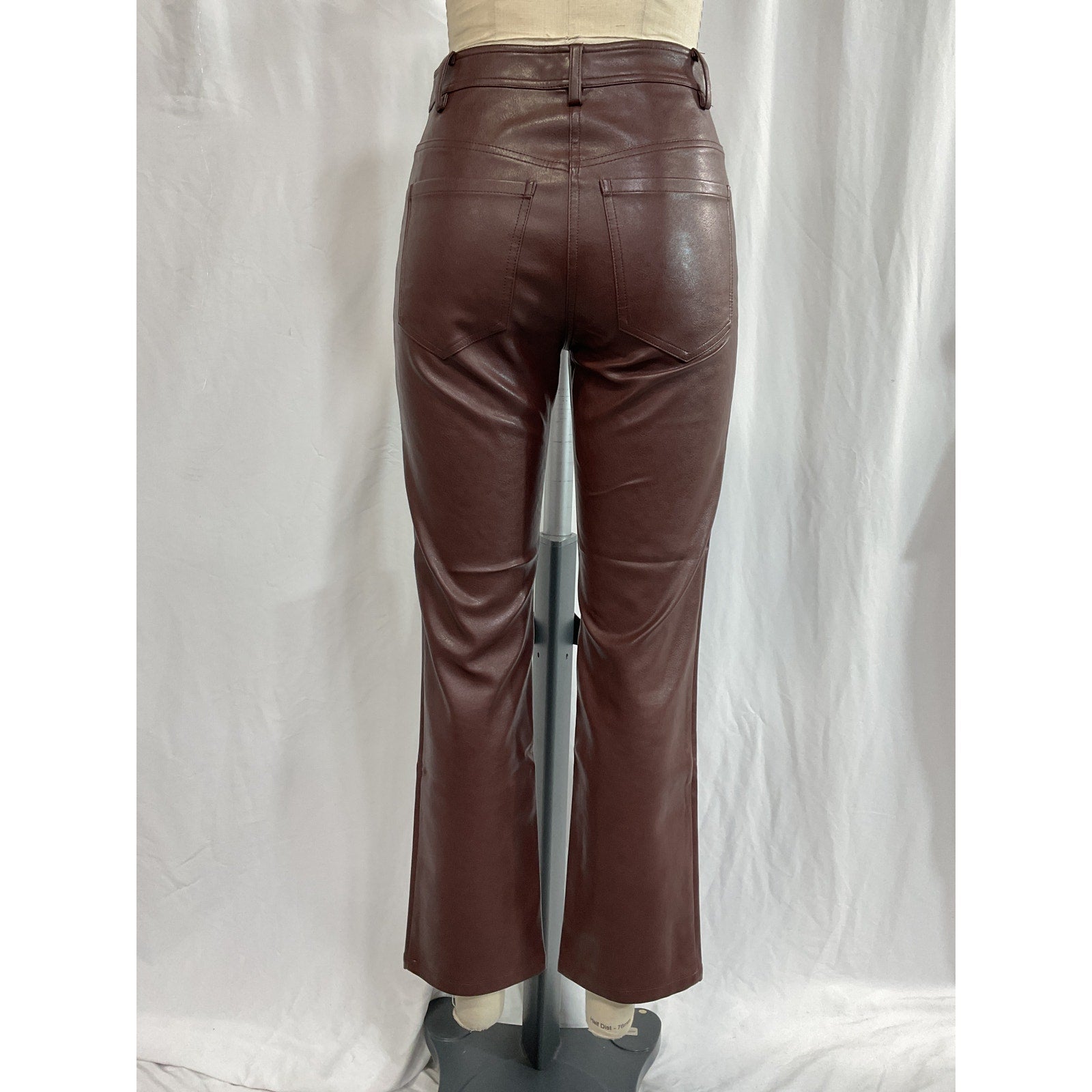Miaou 'Junior' Brown Faux Leather Pant Size S