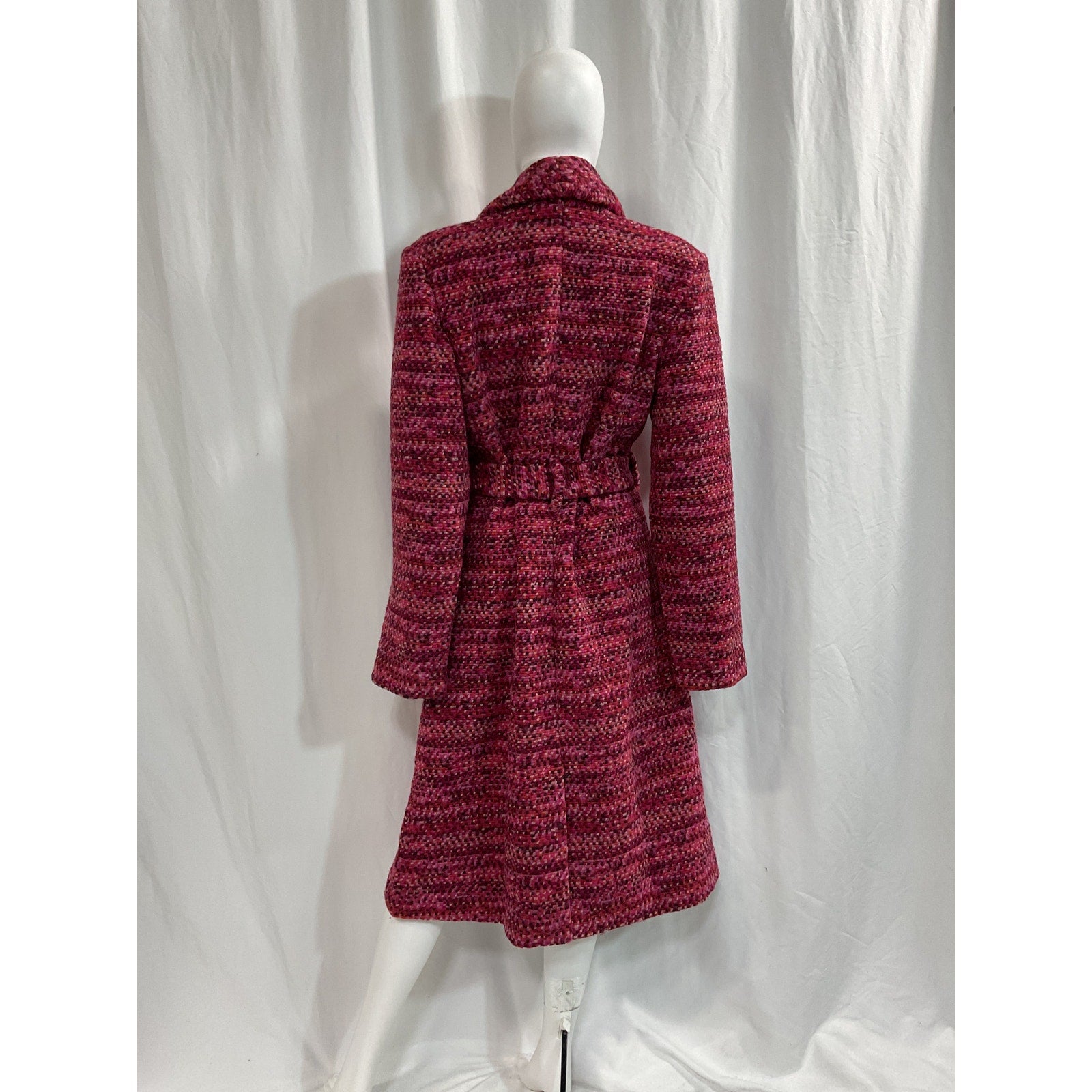 Hutch 'Kat' Pink Wrap Coat Size L - NWT
